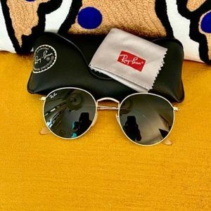 Ray-Ban RB3447 53MM - Round Metal Sunglasses // LIKE NEW